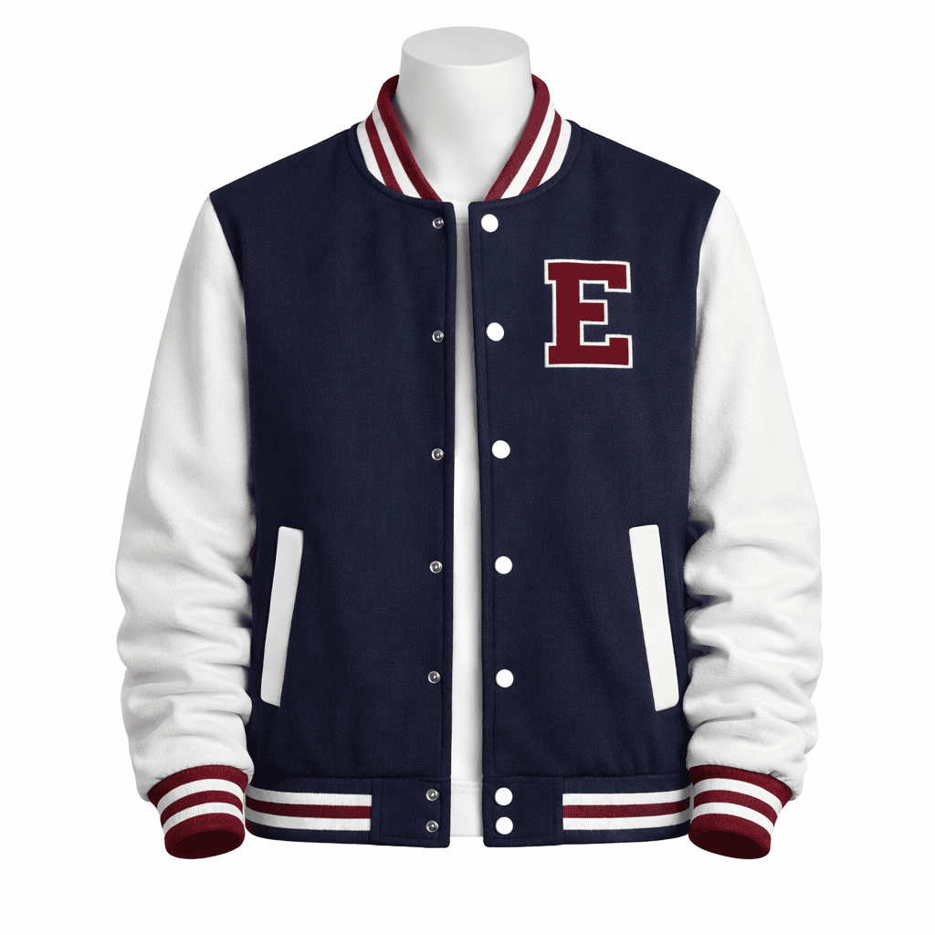 Moletom Azul Branco Marsala