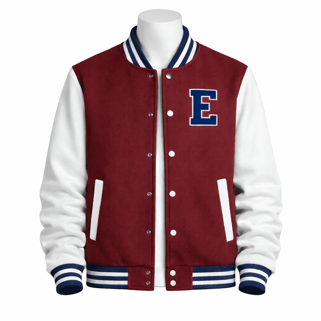 Moletom Marsala Branco Azul